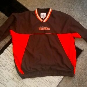 Vintage Cleveland Browns Late 90's Windbreaker